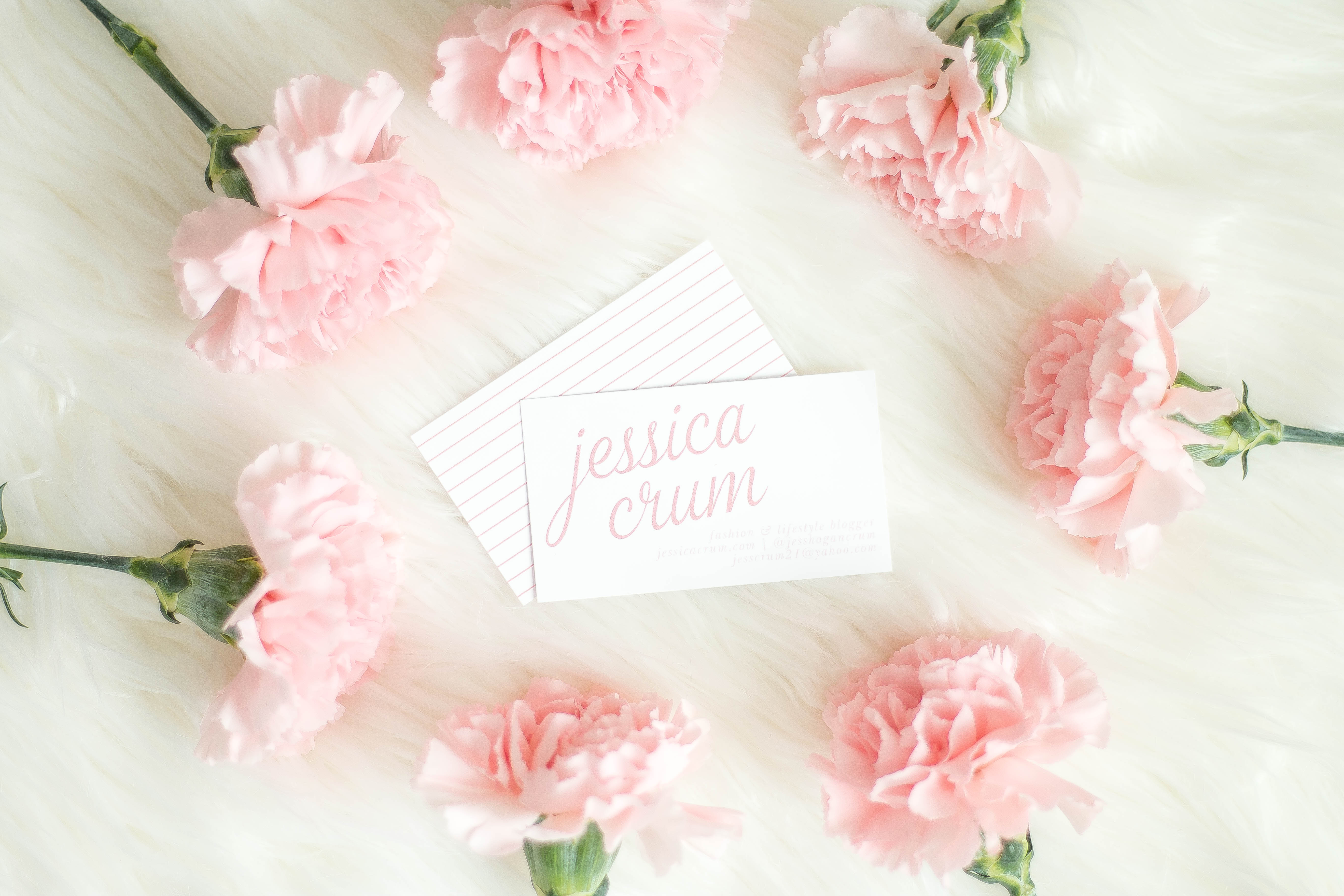 Blogger Business Cards - Jessica Crum